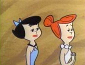 Betty Rubble and Wilma Flintstone