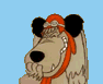 An animated GIF of Muttley