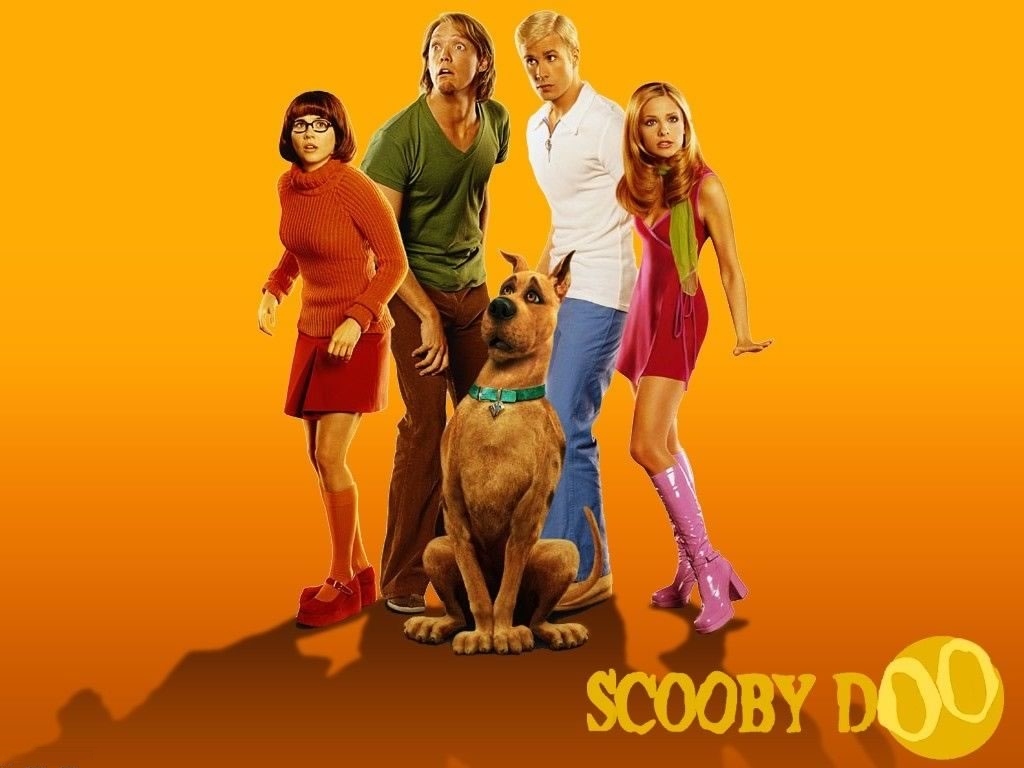 "Scooby-Doo" movie desktop wallpaper (1024 x 768 pixels)