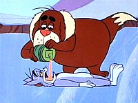 Tom and the St. Bernard (from "The A-Tom-inable Snowman", 1966)