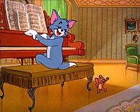 Tom and Jerry (from "Johann Mouse", 1953)