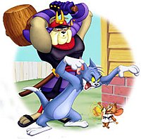 Spike, Tom and Jerry (from "The Karateguard", 2005)