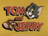 The 1980 "Tom and Jerry Comedy Show" logo - Click here to listen to the main title music (MP3 format - 457 KB)