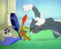 Spike, Jerry and Tom (from "Quiet Please!", 1945) - Click here to listen to an audio clip (WAV format - 66.8 KB)