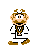Dr. Mario waiting (from the Dr. Mario puzzle game - Click here to play a Java Applet version of it)
