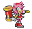Amy Rose waiting - Click here to play a Flash "Amy Rose" game