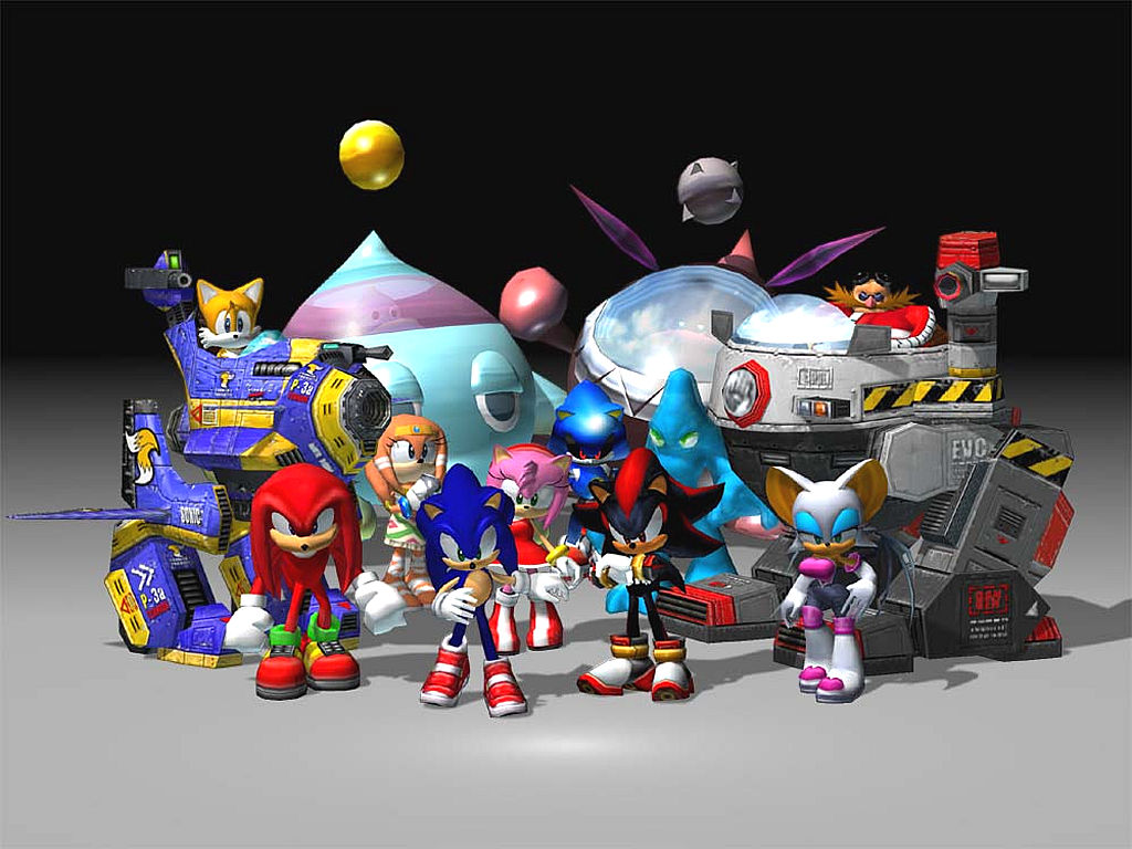 "Sonic Adventure 2 Battle" desktop wallpaper (1024 x 768 pixels)