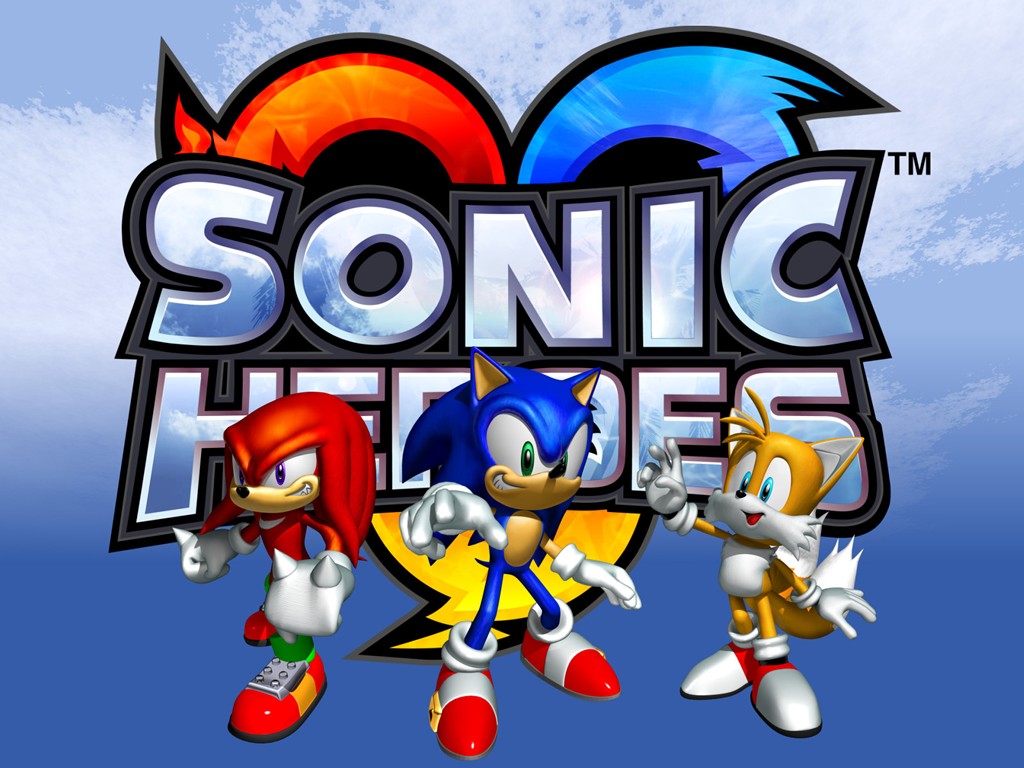 "Sonic Heroes" desktop wallpaper 3 (1024 x 768 pixels)