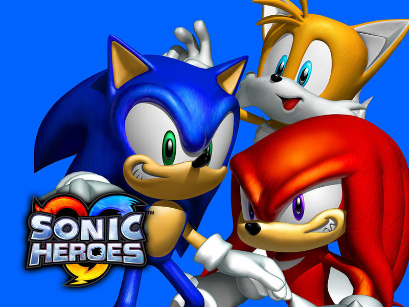 "Sonic Heroes" desktop wallpaper (800 x 600 pixels)