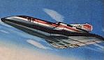 The Thunderbirds 2086 "TB-1", which now has spaceflight capabilities in addition to the original Thunderbird 1's features